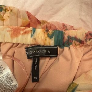 BCBGMaxAzria Multicolor Floral Skirt